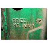 Greenlee Rolling Mechanical Pipe Bender 2-wheel 1800 22"Wx32"Dx50"H