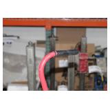 Steel Welding Caddy Red 9"Wx10"Dx25"H