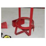 Steel Welding Caddy Red 9"Wx10"Dx25"H