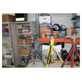 Lot of (4) Pipe Stand V-head 24" Base