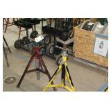 Lot of (3) Pipe Stand V-head