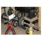 Lot of (3) Pipe Stand V-head