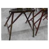 Lot of (2) Pipe Stand 27"Lx22"Wx32-1/2"H