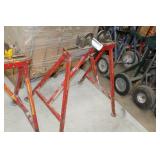 Lot of (2) Pipe Stand 27"Lx22"Wx32-1/2"H