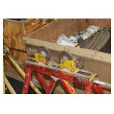 Lot of (2) Pipe Stand 27"Lx22"Wx32-1/2"H