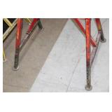 Lot of (2) Pipe Stand 27"Lx22"Wx32-1/2"H