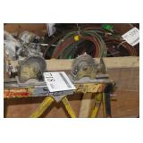 Lot of (2) Pipe Stand 27"Lx22"Wx32-1/2"H