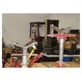 Lot of (4) Pipe Stand V-head