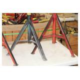 Lot of (4) Pipe Stand V-head