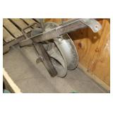 Industrial Pulley 5"Wx18"D  with Sheave