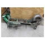 Greenlee SuperTugger Industrial Pulley 5"Wx 10-1/2"D  with Greenlee Pipe Adapter Sheave 6049