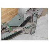 Greenlee SuperTugger Industrial Pulley 5"Wx 10-1/2"D  with Greenlee Pipe Adapter Sheave 6049