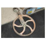 Lot of (2) Industrial Pulley  with Sheave (x2)
