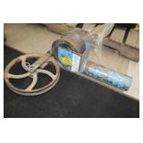Lot of (2) Industrial Pulley  with Sheave (x2)