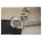 Lot of (3) Industrial Pulley  3-1/2"Wx 6-1/2"D  with Sheave (x1)