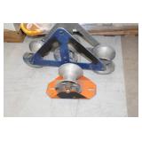 Lot of (4) Industrial Pulley 2"Wx6"D  with Sheave (x4)