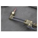 Lot of (3) Acetylene Oxygen Torch Accessories  with Wand (x2), Shut-Off Valve (x1)