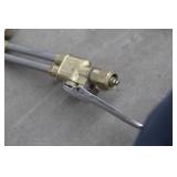 Lot of (3) Acetylene Oxygen Torch Accessories  with Wand (x2), Shut-Off Valve (x1)