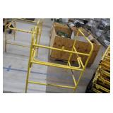 Lot of (5) Scaffolding Safety Rail 33"Lx33"Wx44"H