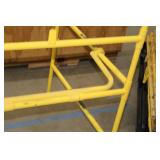 Lot of (5) Scaffolding Safety Rail 33"Lx33"Wx44"H