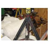 Lot of (2) Pipe Stand V-head