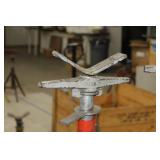 Lot of (2) Ridgid Pipe Stand V-head