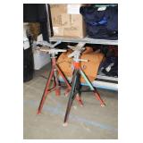 Lot of (2) Ridgid Pipe Stand V-head