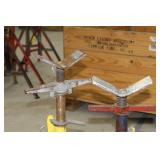 Lot of (2) Ridgid Pipe Stand V-head