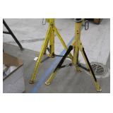 Lot of (2) Ridgid Pipe Stand V-head