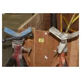 Lot of (2) Ridgid,Sumner Pipe Stand V-head