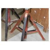 Lot of (2) Ridgid,Sumner Pipe Stand V-head