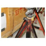 Lot of (2) Ridgid Pipe Stand V-head