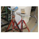 Lot of (2) Ridgid Pipe Stand V-head