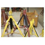 Lot of (4) Pipe Stand