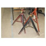Lot of (3) Pipe Stand