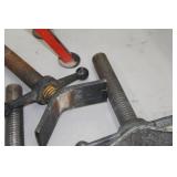 Lot of (3) Sumner V-head Pipe Stand Head Assembly