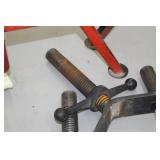 Lot of (3) Sumner V-head Pipe Stand Head Assembly