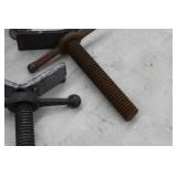 Lot of (3) V-head Pipe Stand Head Assembly