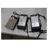 Lot of (3) Vintage Westinghouse Communicator TR-1