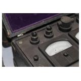 Vintage Westinghouse Type TX D.C. Industrial Analyzer  with Case