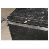 Metal File Cabinet 2-drawer Black