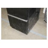 Metal File Cabinet 2-drawer Black