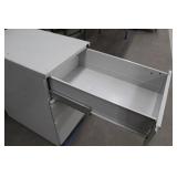 Metal File Cabinet 3-drawer White