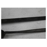 Lot of (2) Vintage Cast Iron Smelting Ladle