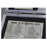 Vintage Amprobe Instrument Amprobe Recording A.C. Volt Meter  with Case