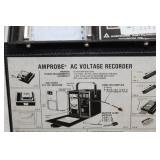 Vintage Amprobe Instrument Amprobe Recorder A.C. Voltage Recorder  with Case