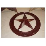 Rustic Metal Star Decor