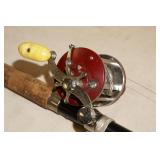 Vintage St Croix Rod with Penn Reel - Roller Guides, Steel Line