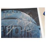 2 MN Timberwolves Team Signed Cards - Kevin Garnett