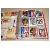 Binder of Basketball Cards - Jordan, Pippen, Hakeem, Malone, Barkley